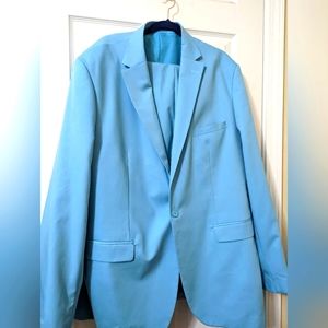 50/46R Baby Blue Boohoo Man Suit